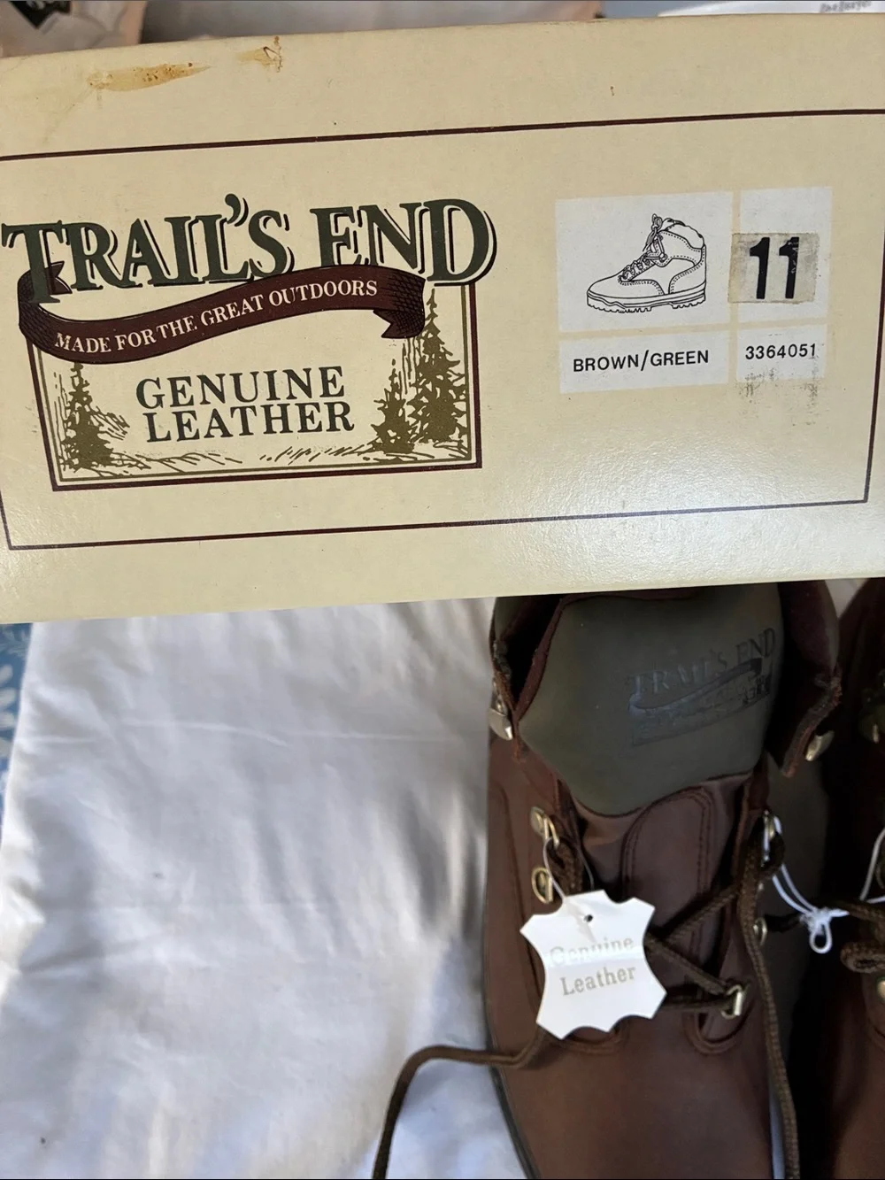Trails End men hiking